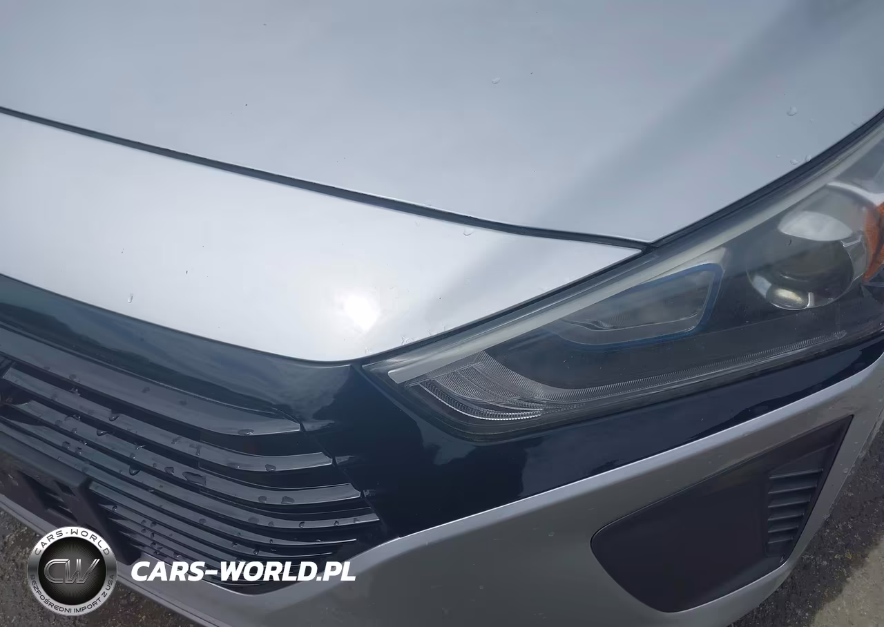 2018 Hyundai Ioniq Hybrid Blue VIN:KMHC65LC9JU075218 - 6