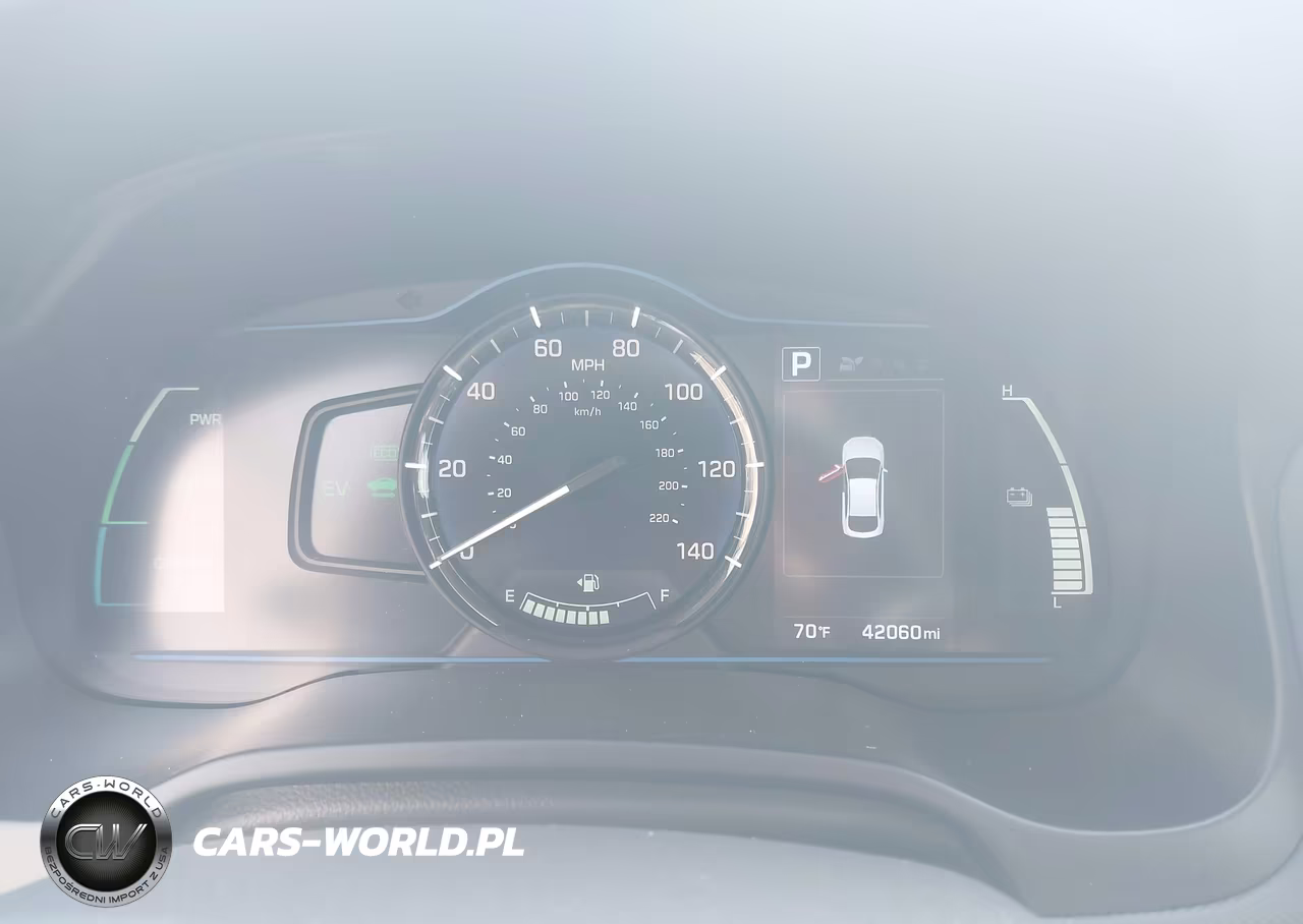 2018 Hyundai Ioniq Hybrid Blue VIN:KMHC65LC9JU075218 - 7