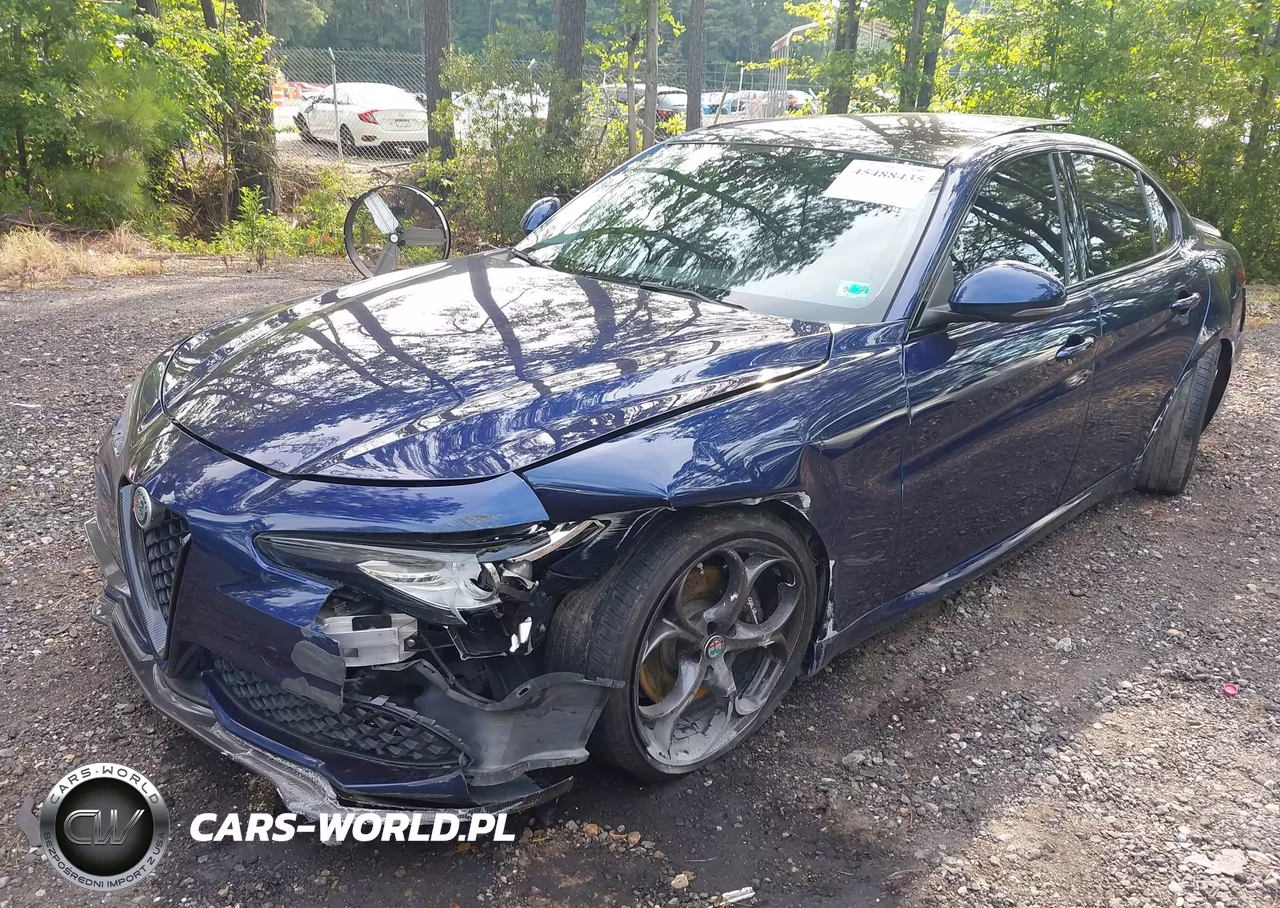 2019 Alfa Romeo Giulia Ti Sport Awd VIN:ZARFANBN7K7608501 - 2