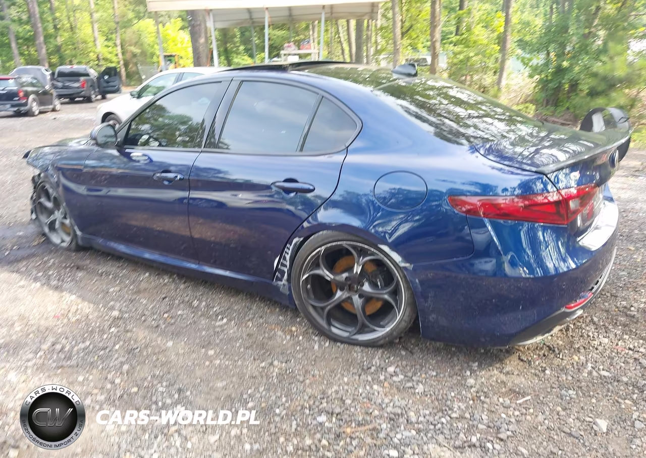 2019 Alfa Romeo Giulia Ti Sport Awd VIN:ZARFANBN7K7608501 - 3