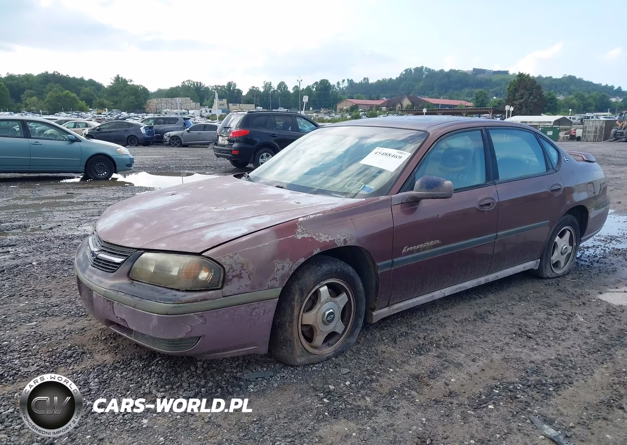 2000 Chevrolet Impala Ls VIN:2G1WH55KXY9369128 - 2