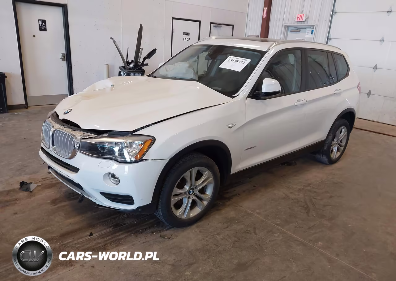 2017 BMW X3 xDrive35I VIN:5UXWX7C55H0S19374 - 2