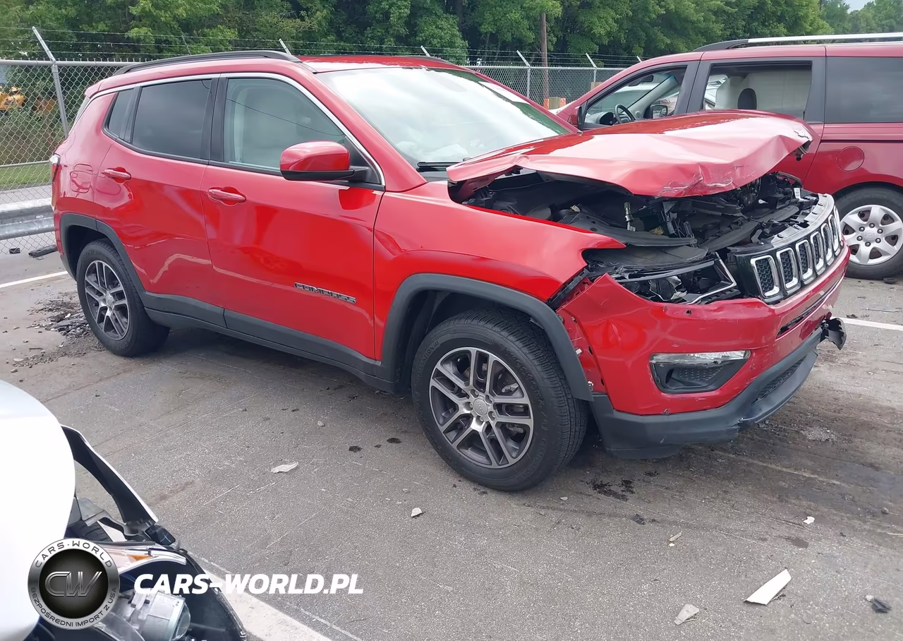 2018 Jeep Compass Sun And Wheel Fwd VIN:3C4NJCBB9JT503419 - 1
