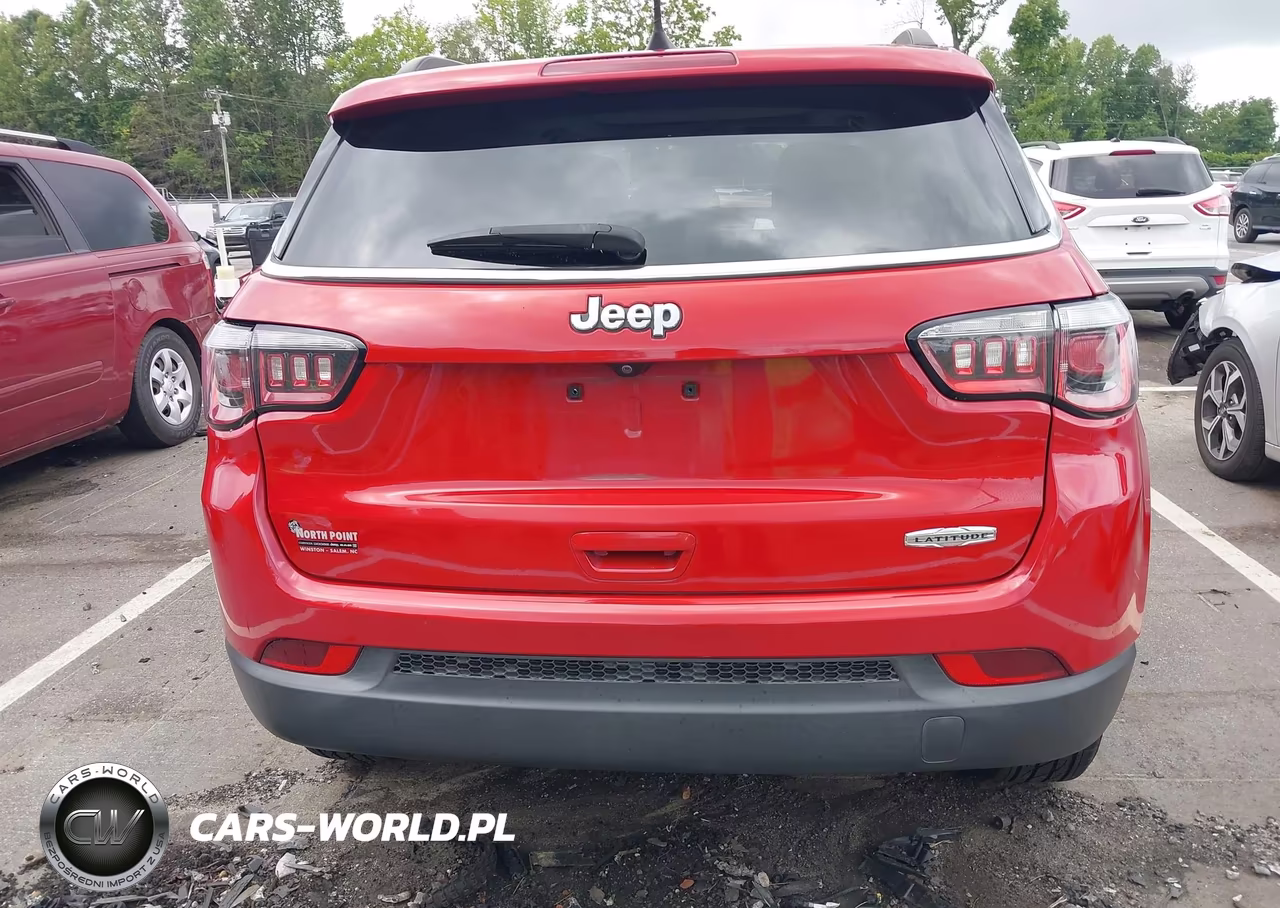 2018 Jeep Compass Sun And Wheel Fwd VIN:3C4NJCBB9JT503419 - 16