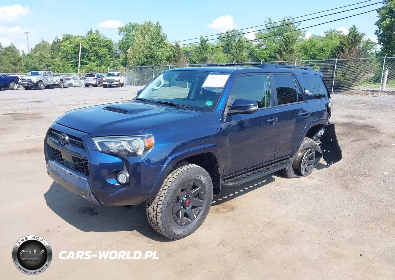 2020 Toyota 4Runner Trd Off Road Premium VIN:JTEBU5JR9L5743637 - 2