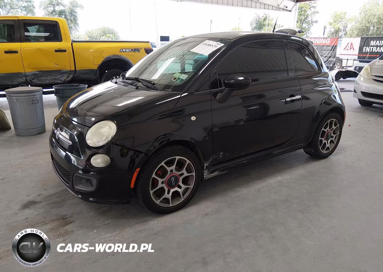 2015 Fiat 500 Sport VIN:3C3CFFBR9FT585400 - 2