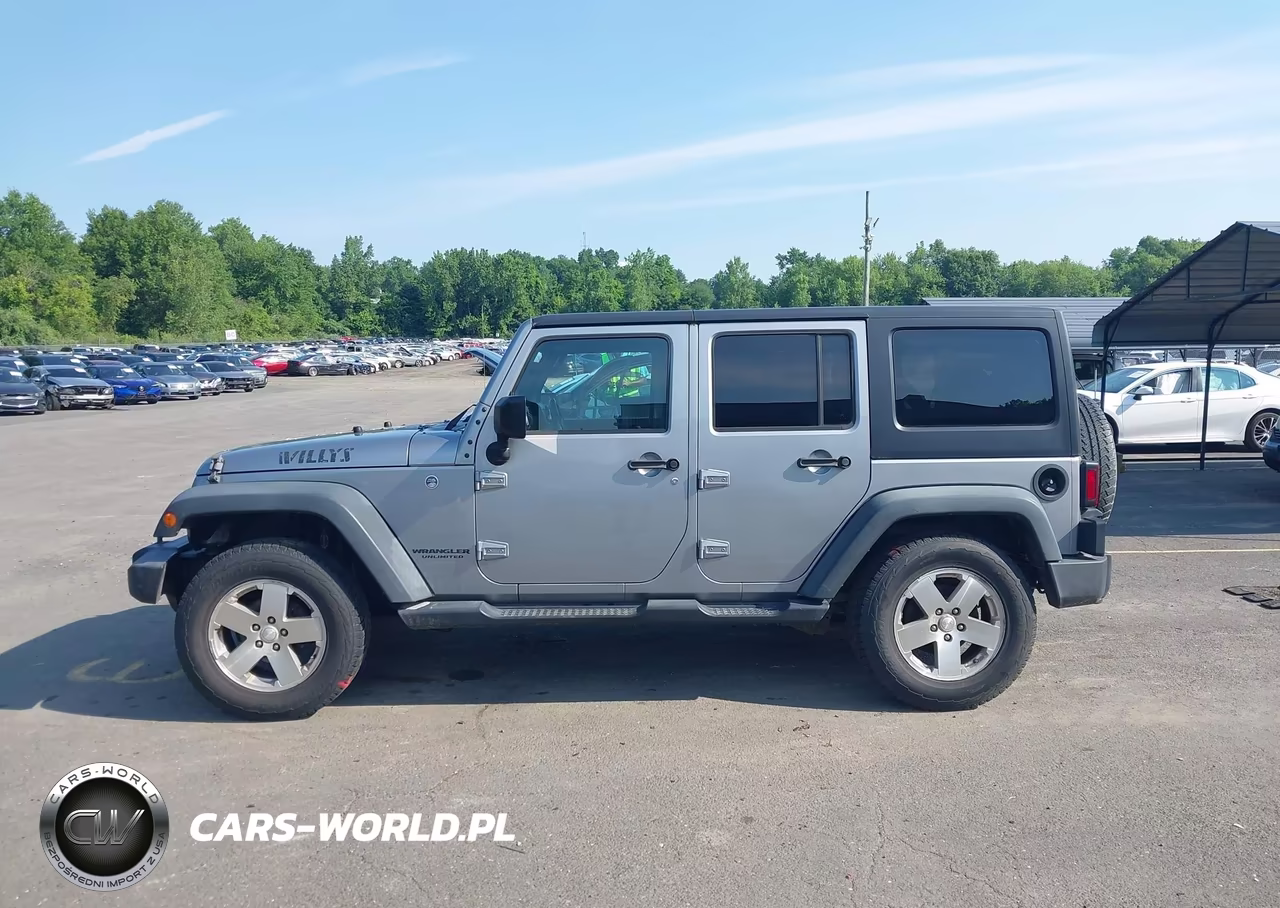 2016 Jeep Wrangler Unlimited Willys Wheeler VIN:1C4BJWDGXGL135091 - 14
