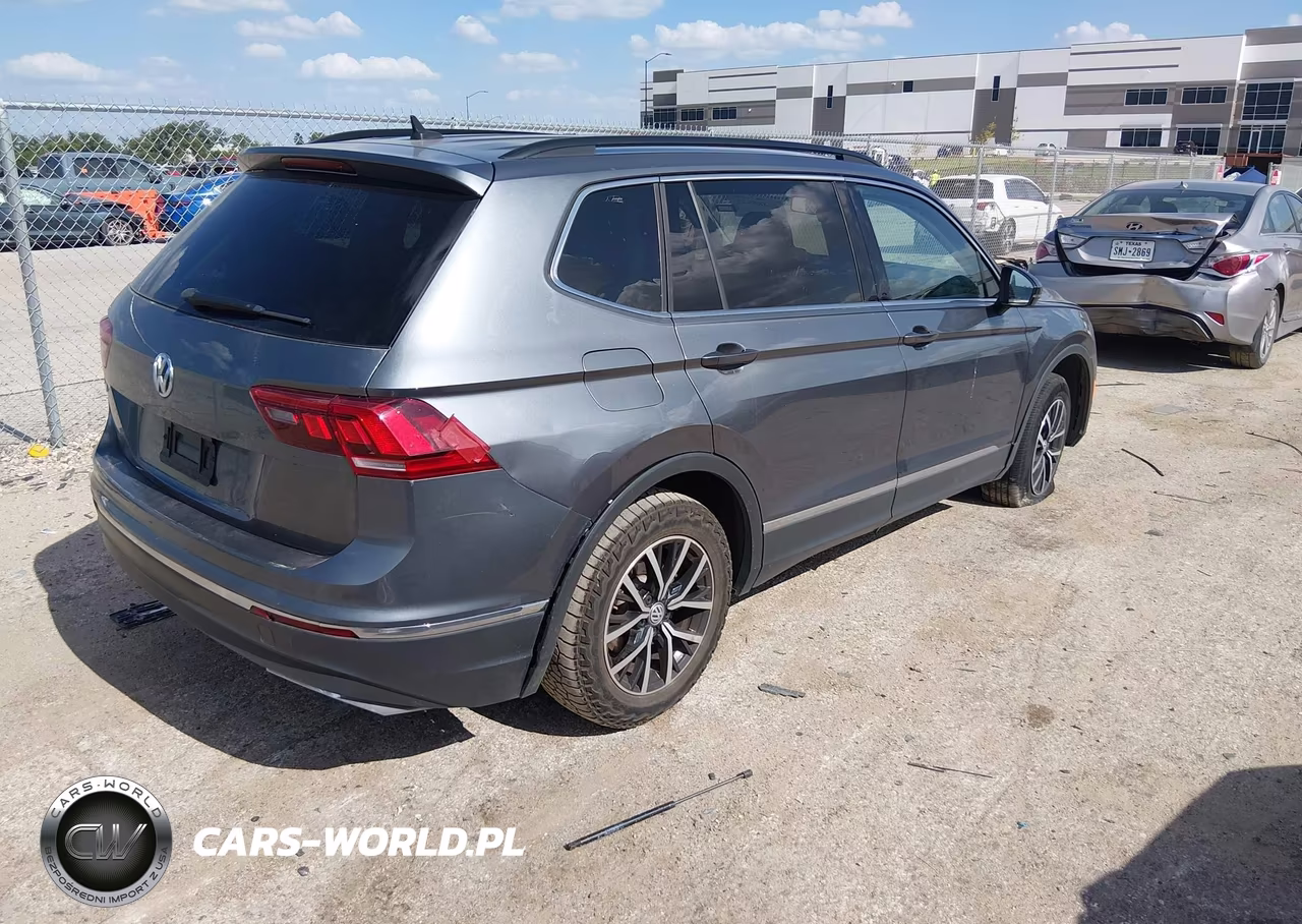 2021 Volkswagen Tiguan 2.0T Se-2.0T Se R-Line Black-2.0T Sel VIN:3VV3B7AX9MM079281 - 4