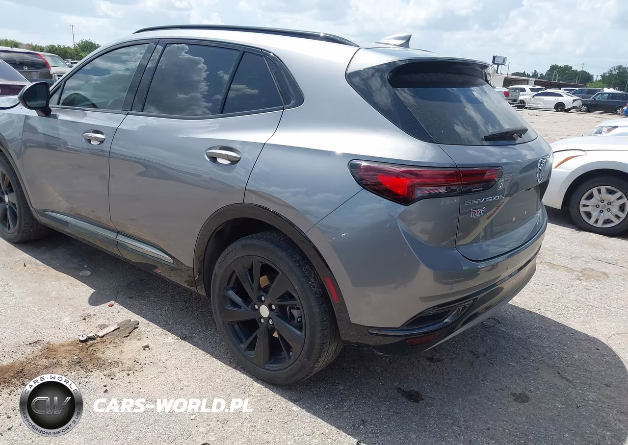 2021 Buick Envision Fwd Essence VIN:LRBFZNR47MD087332 - 3