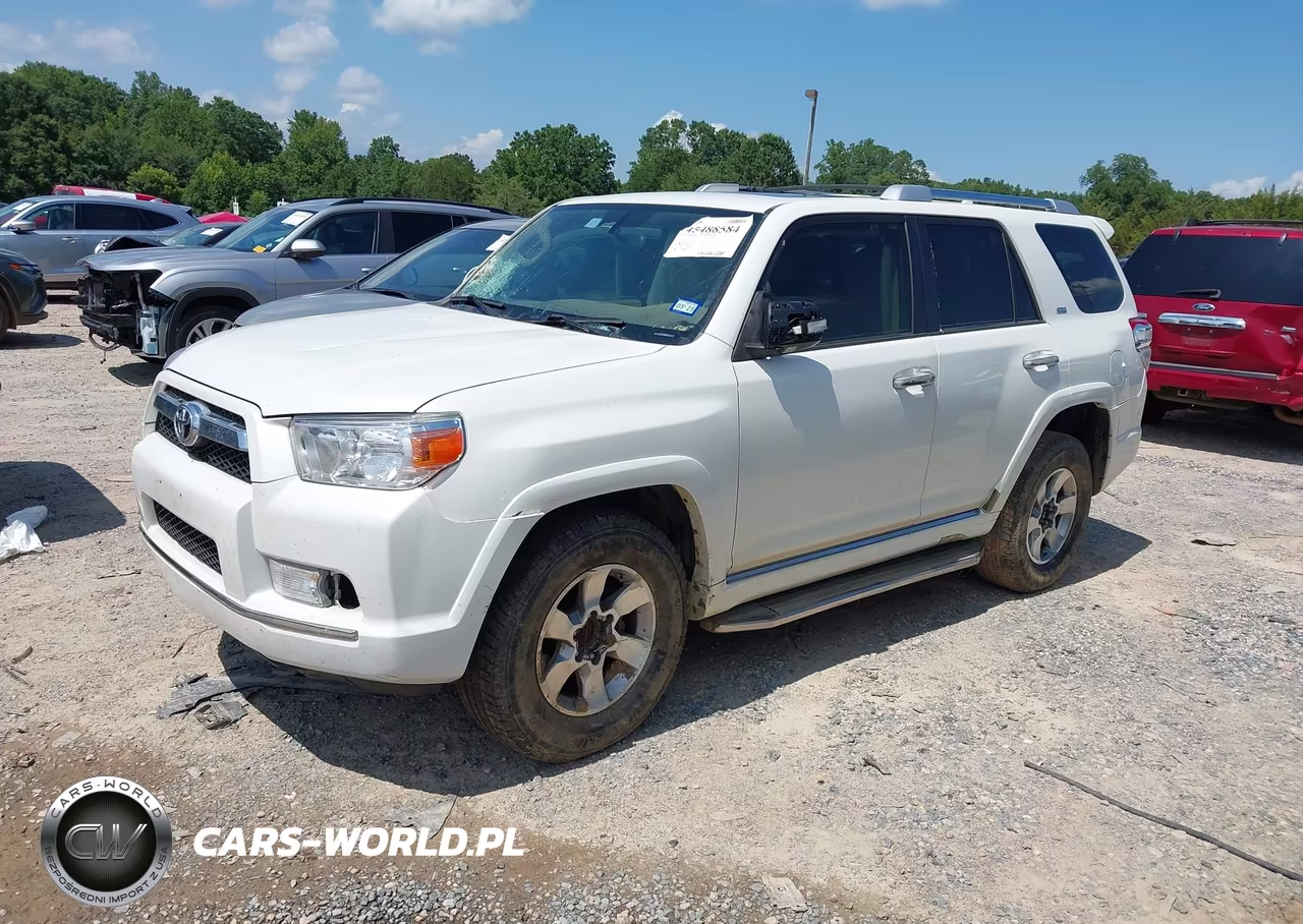 2012 Toyota 4Runner Sr5 VIN:JTEZU5JR2C5037110 - 2