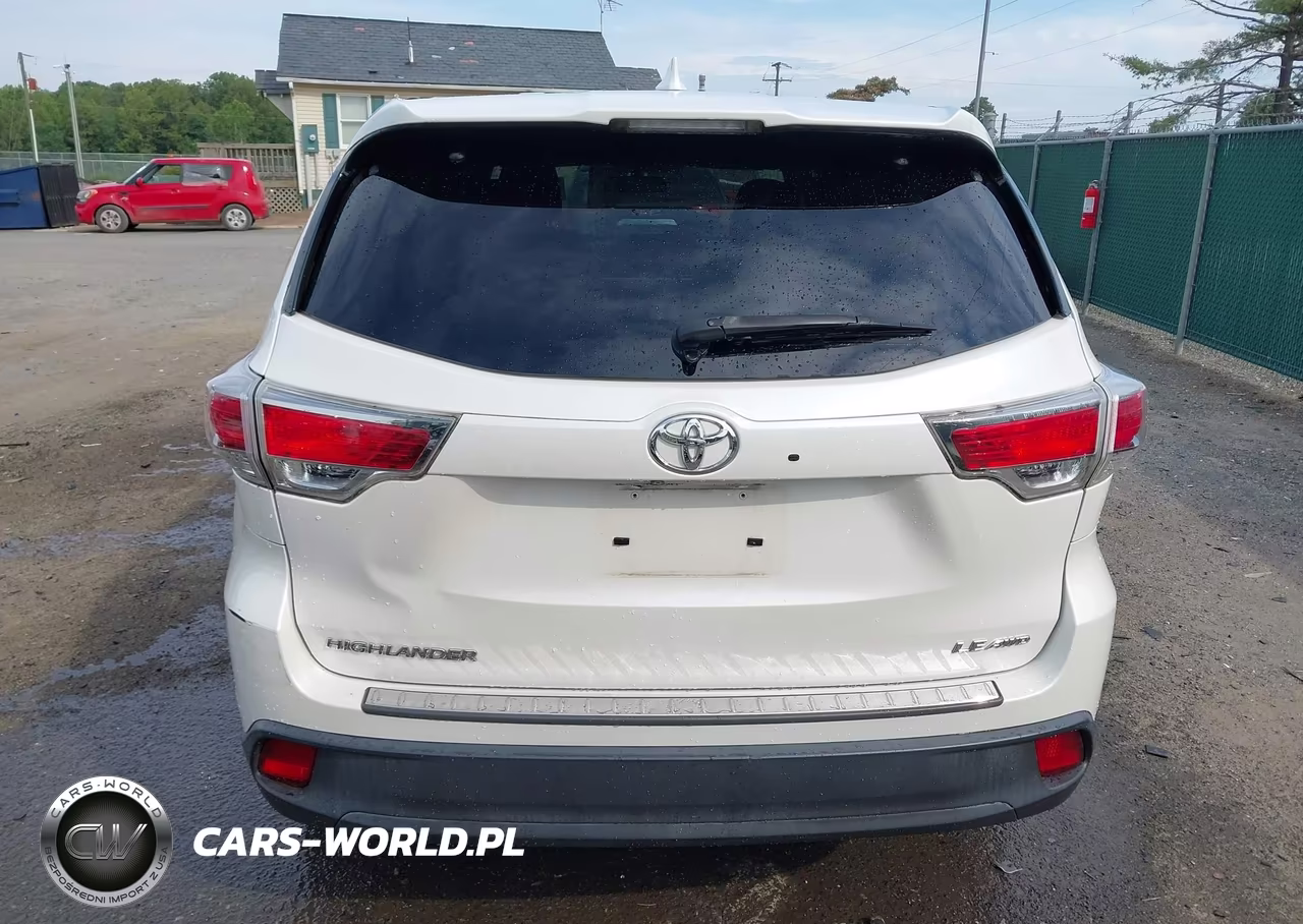 2014 Toyota Highlander Le Plus V6 VIN:5TDBKRFH7ES013109 - 16