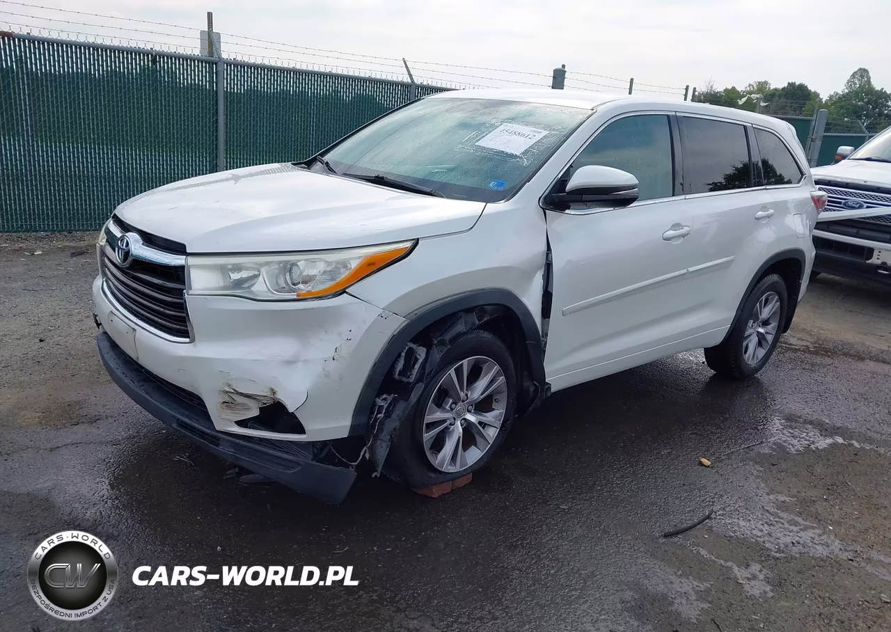 2014 Toyota Highlander Le Plus V6 VIN:5TDBKRFH7ES013109 - 2