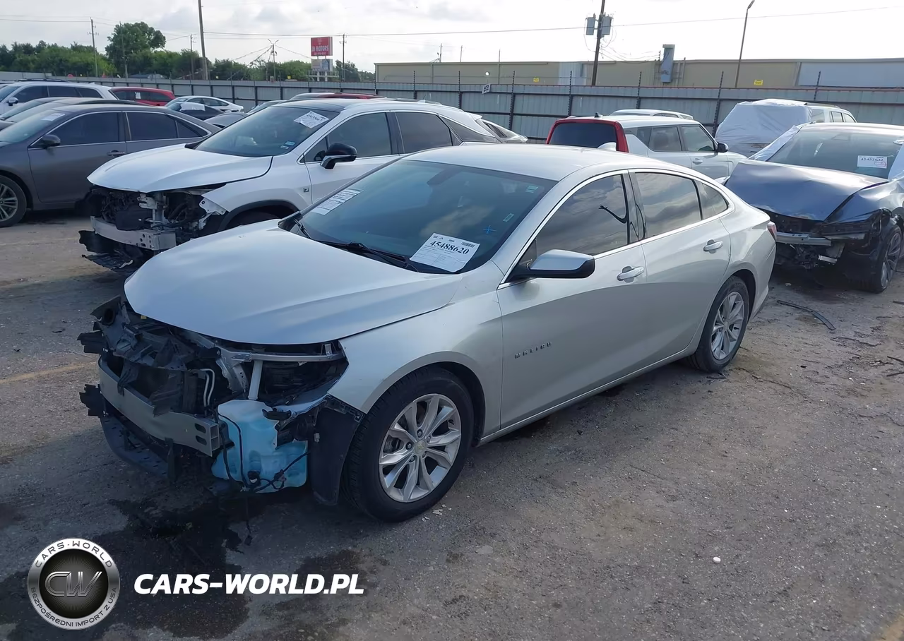 2020 Chevrolet Malibu Fwd Lt VIN:1G1ZD5STXLF041813 - 2
