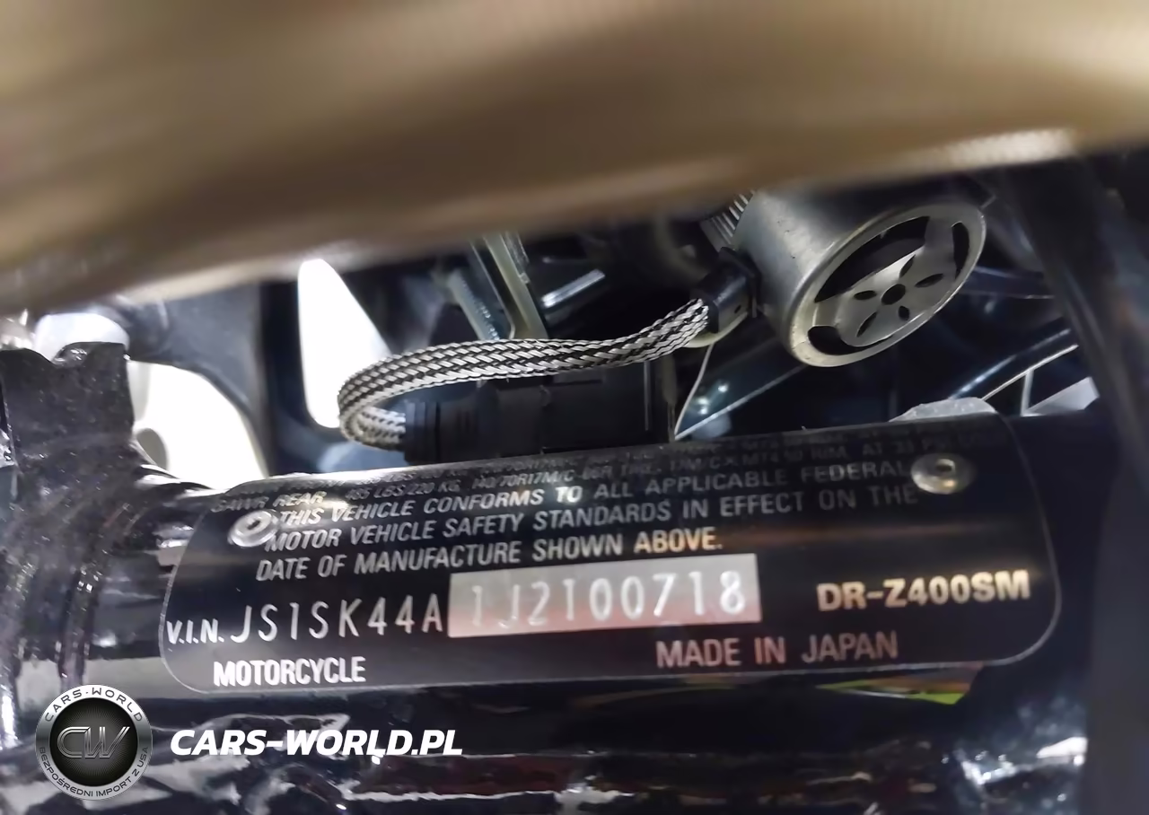 2018 Suzuki Dr-Z400 Sm VIN:JS1SK44A1J2100718 - 10