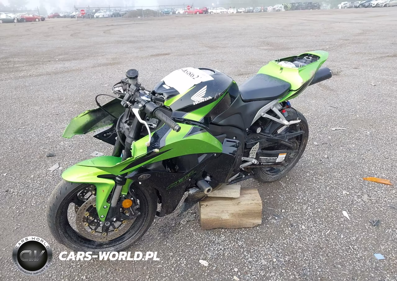 2009 Honda Cbr600 Rr VIN:JH2PC40089K201893 - 2