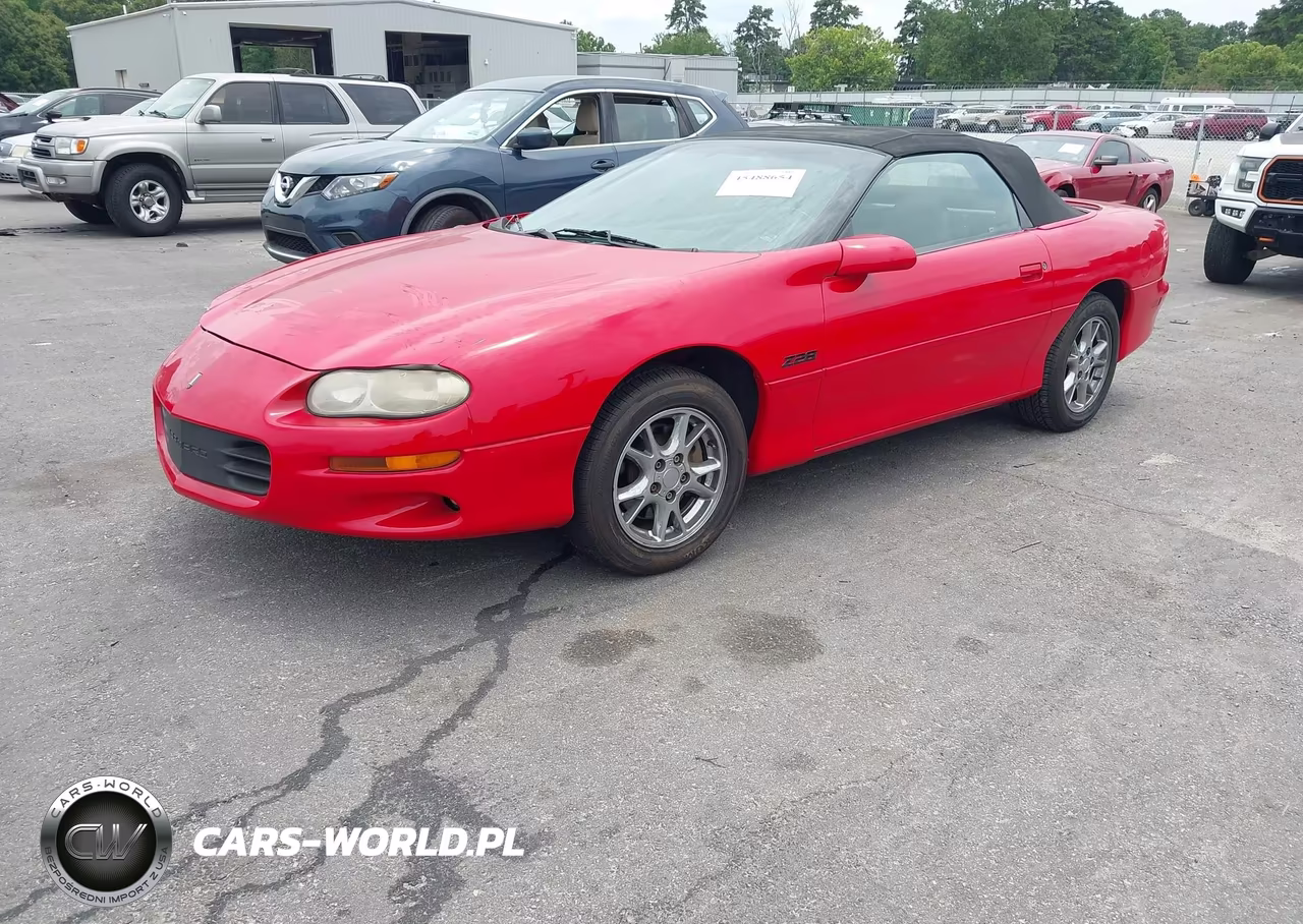 2001 Chevrolet Camaro Z28 VIN:2G1FP32G312147049 - 2