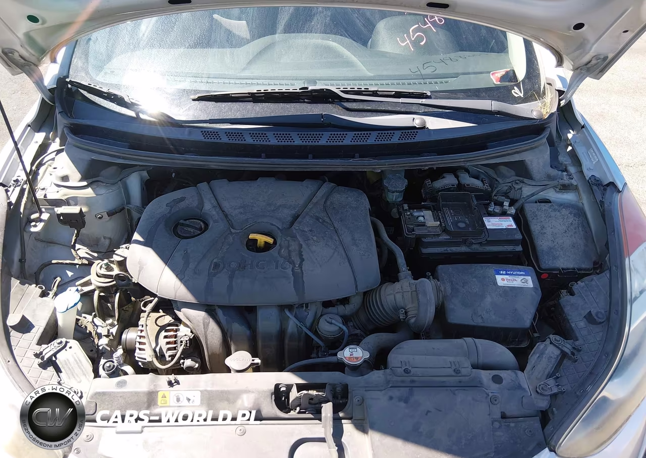 2013 Hyundai Elantra Gls VIN:KMHDH4AEXDU849221 - 10