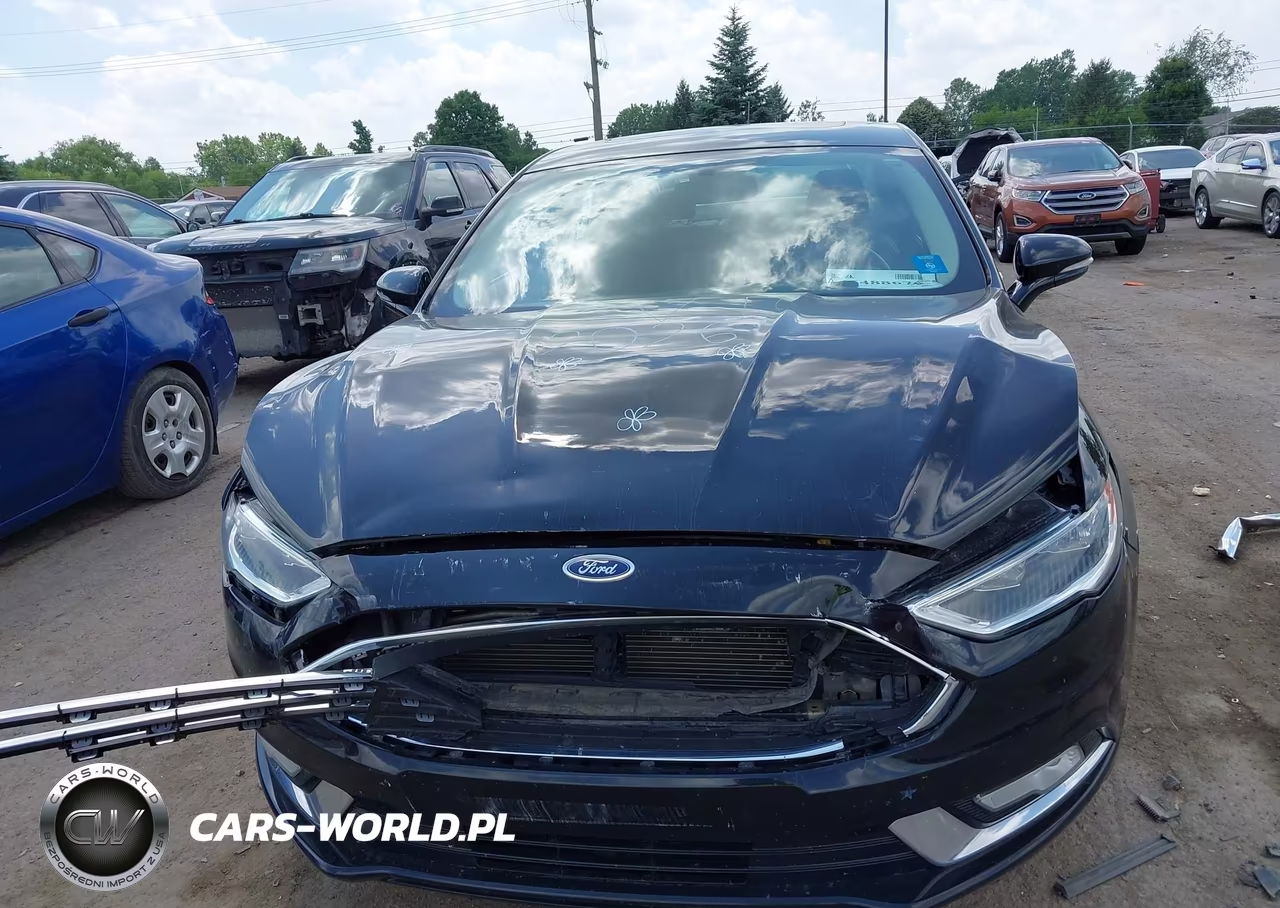2017 Ford Fusion Platinum-Titanium VIN:3FA6P0D91HR121023 - 12