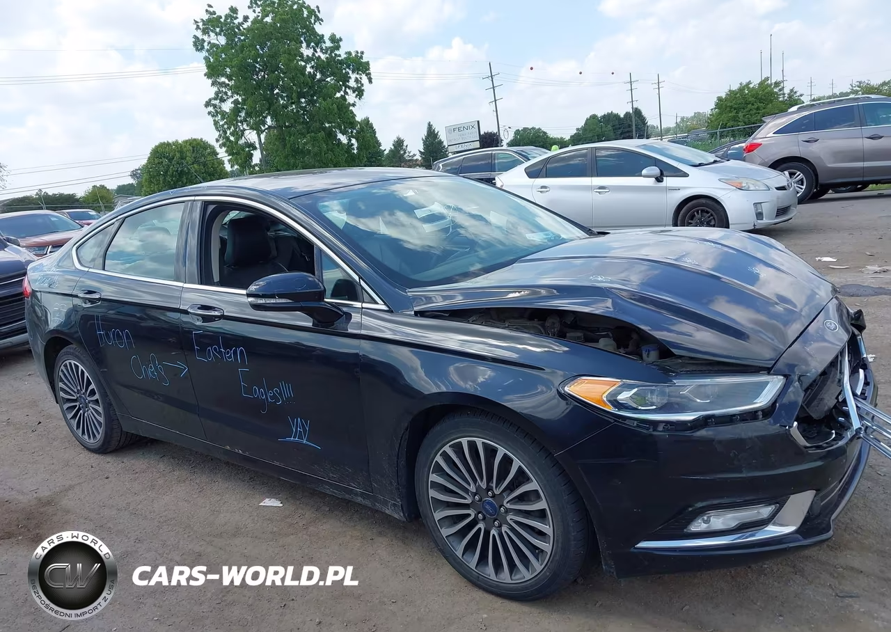 2017 Ford Fusion Platinum-Titanium VIN:3FA6P0D91HR121023 - 13