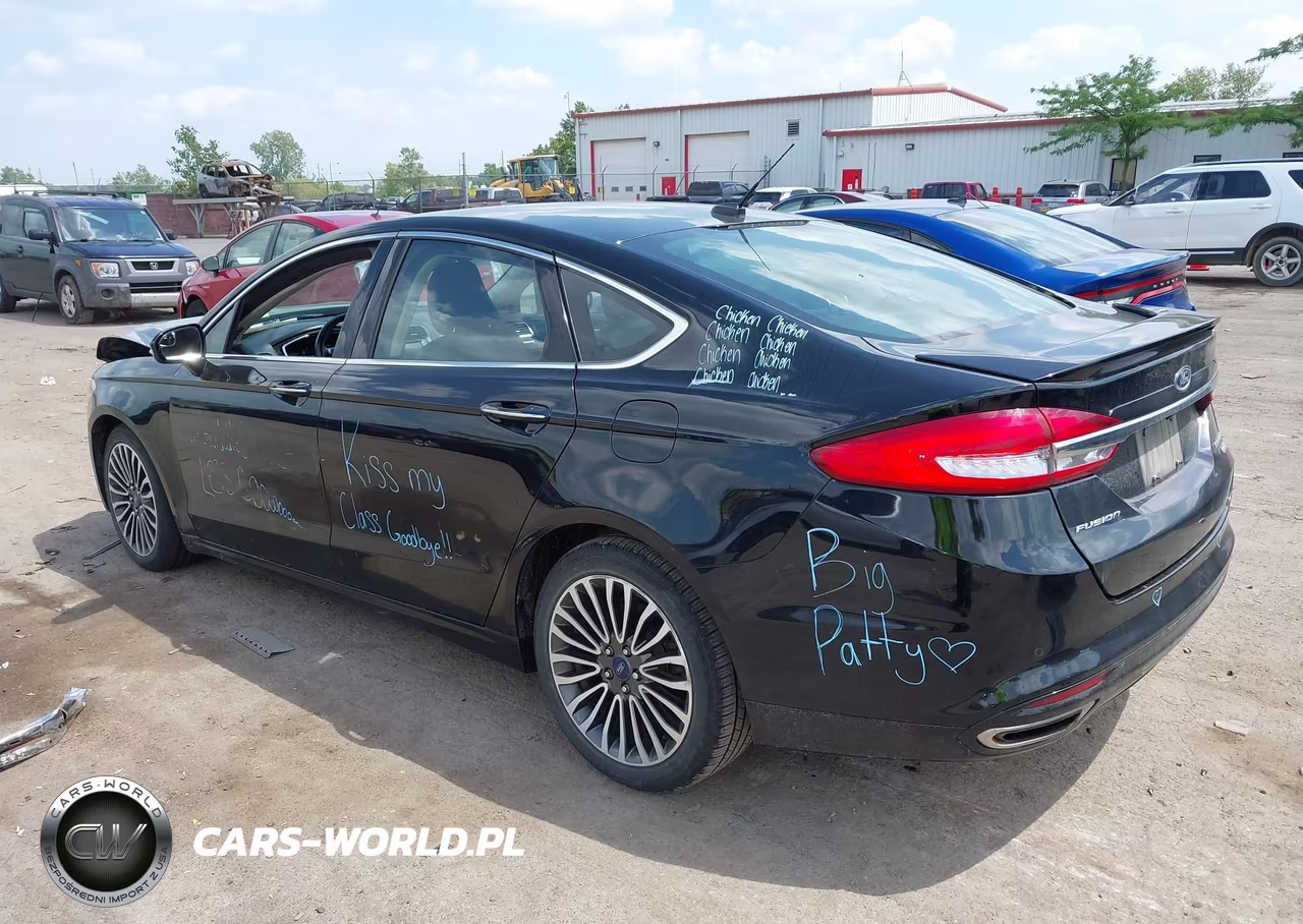 2017 Ford Fusion Platinum-Titanium VIN:3FA6P0D91HR121023 - 14