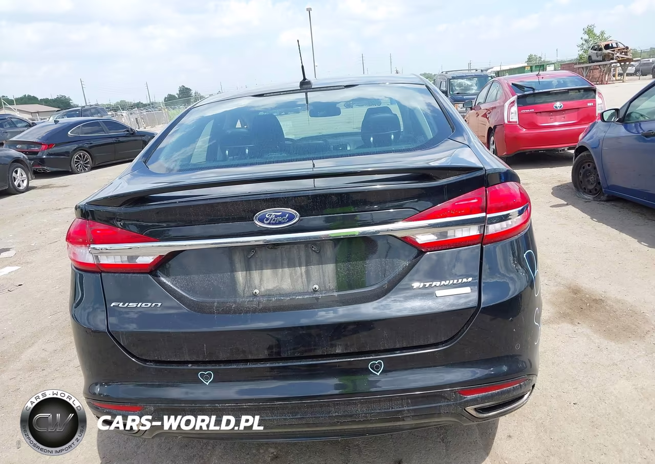 2017 Ford Fusion Platinum-Titanium VIN:3FA6P0D91HR121023 - 16