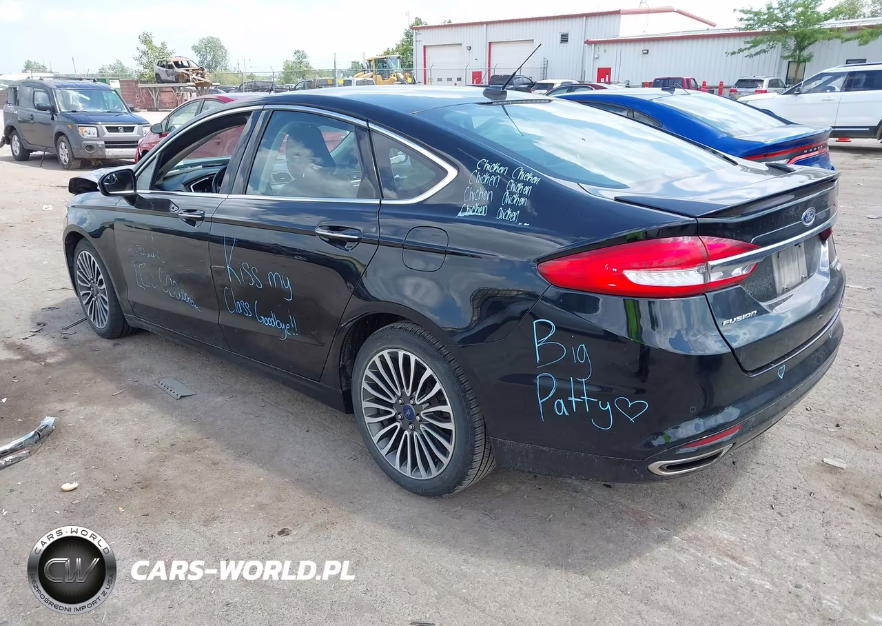 2017 Ford Fusion Platinum-Titanium VIN:3FA6P0D91HR121023 - 3