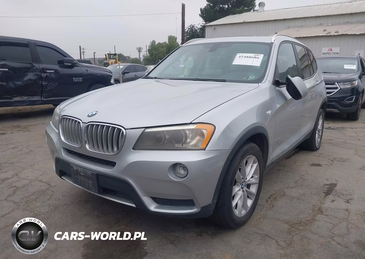 2013 BMW X3 xDrive28I VIN:5UXWX9C51D0D06407 - 2