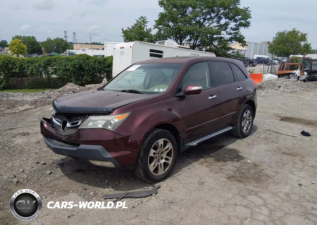 2007 Acura Mdx Technology Package VIN:2HNYD28317H544041 - 2