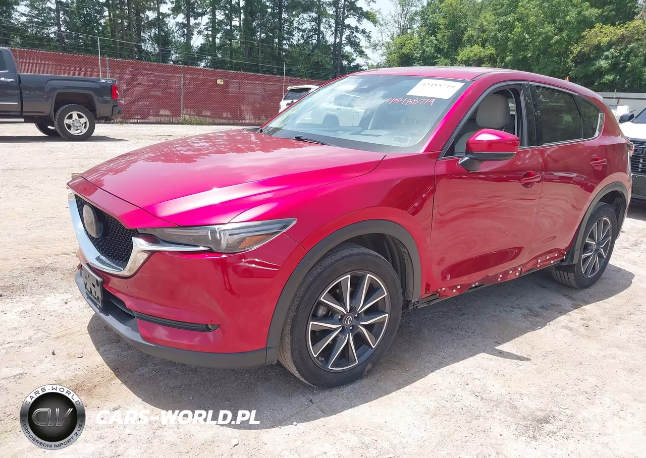 2018 Mazda Cx-5 Grand Touring VIN:JM3KFADM4J0321395 - 2
