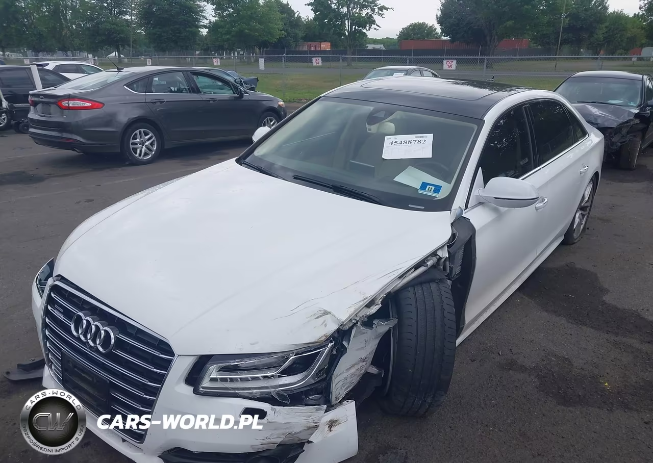 2016 Audi A8 L 4.0T Sport VIN:WAU43AFD0GN010014 - 2