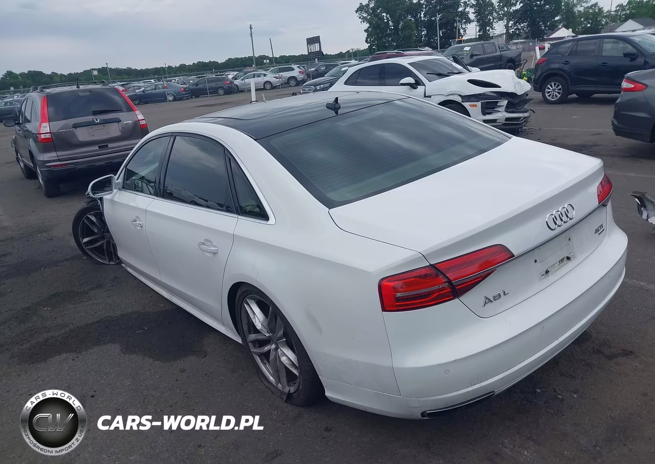 2016 Audi A8 L 4.0T Sport VIN:WAU43AFD0GN010014 - 3