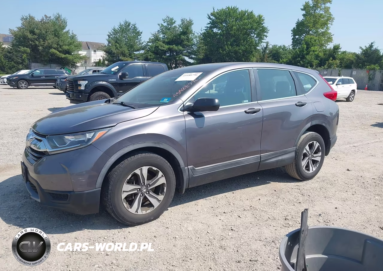 2018 Honda Cr-V Lx VIN:2HKRW6H34JH232709 - 2