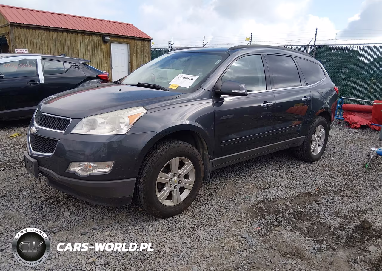 2012 Chevrolet Traverse Lt W-1Lt VIN:1GNKVGED1CJ351052 - 2
