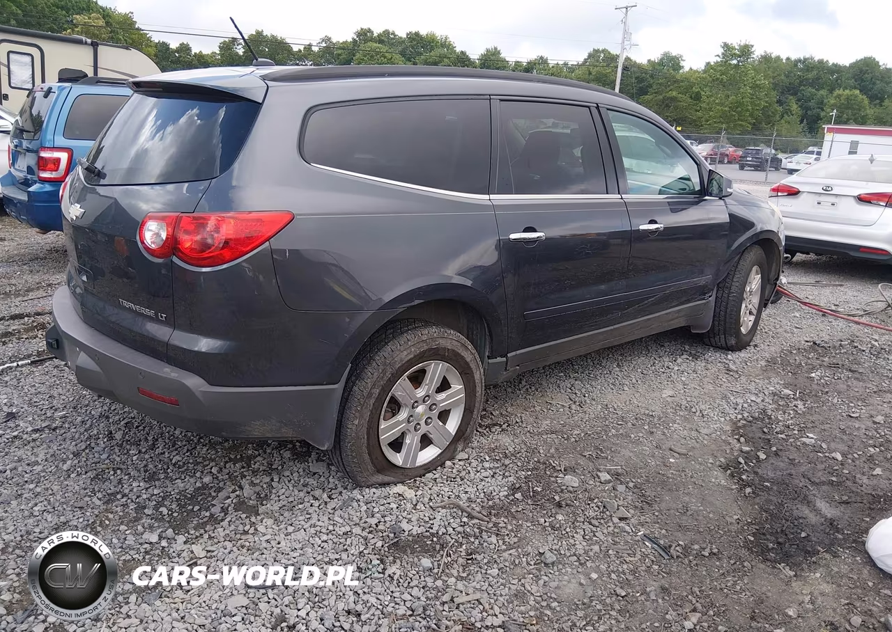 2012 Chevrolet Traverse Lt W-1Lt VIN:1GNKVGED1CJ351052 - 4