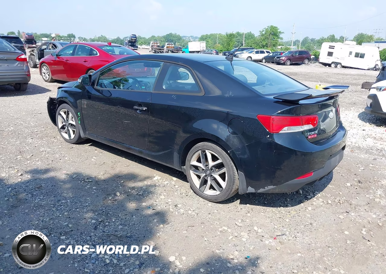 2010 Kia Forte Koup Sx VIN:KNAFW6A30A5180425 - 3
