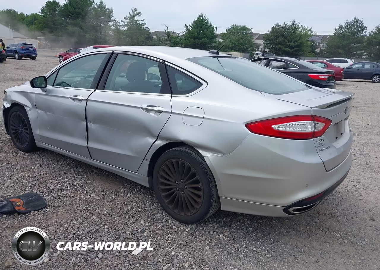 2014 Ford Fusion Titanium VIN:3FA6P0K96ER382162 - 3