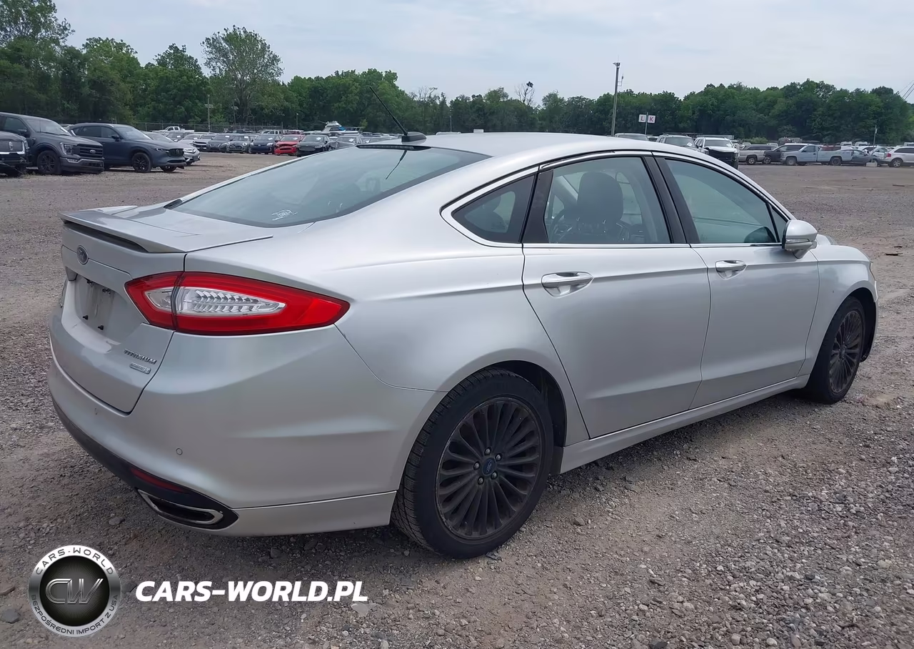 2014 Ford Fusion Titanium VIN:3FA6P0K96ER382162 - 4