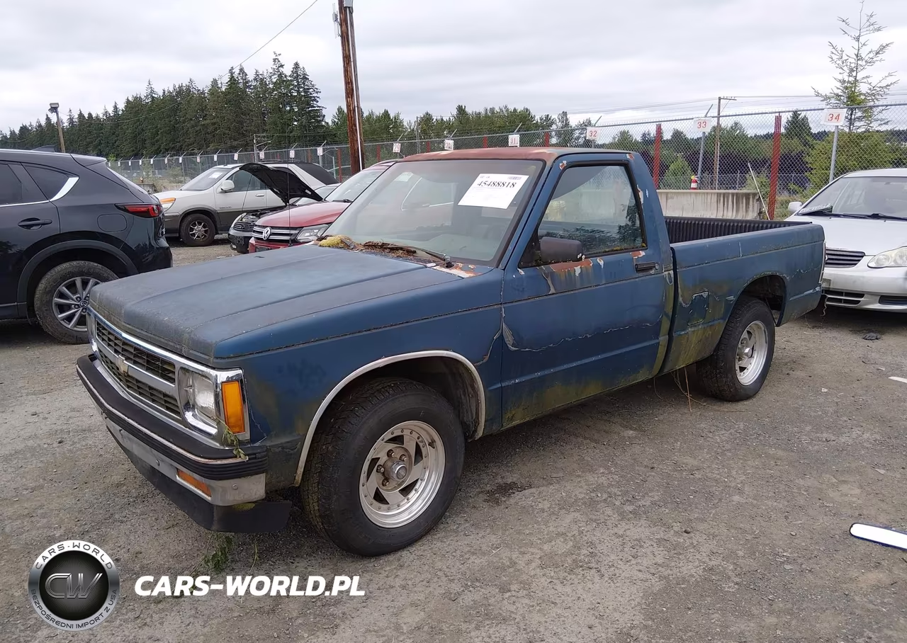1991 Chevrolet S Truck S10 VIN:1GCCS14A4M0165426 - 2