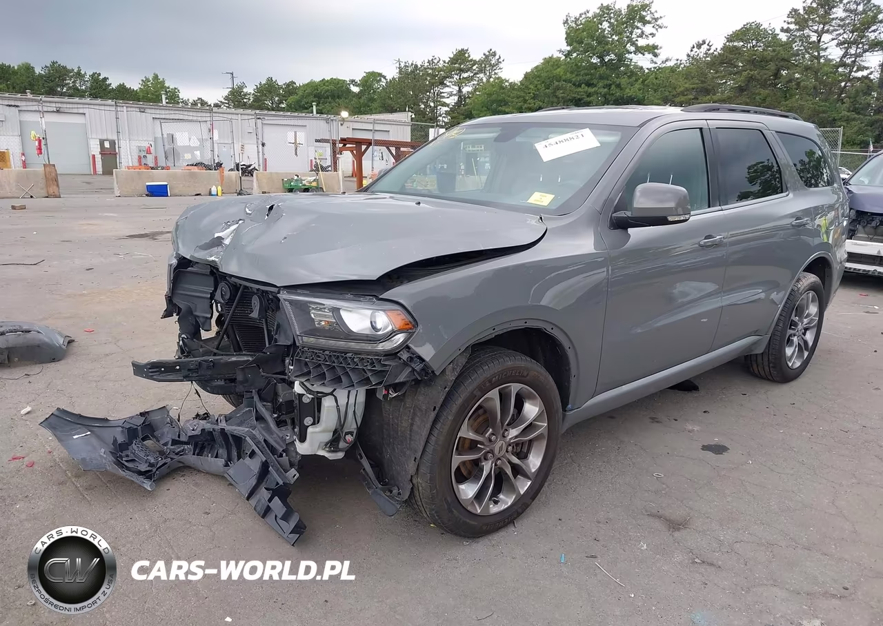 2020 Dodge Durango Gt Plus Awd VIN:1C4RDJDG4LC142430 - 2