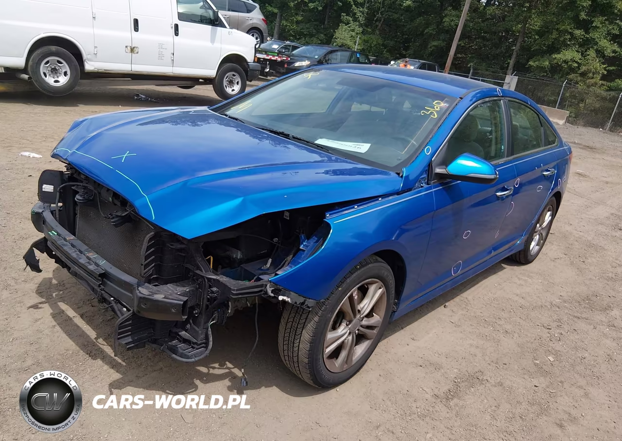 2018 Hyundai Sonata Sel VIN:5NPE34AF7JH597496 - 2