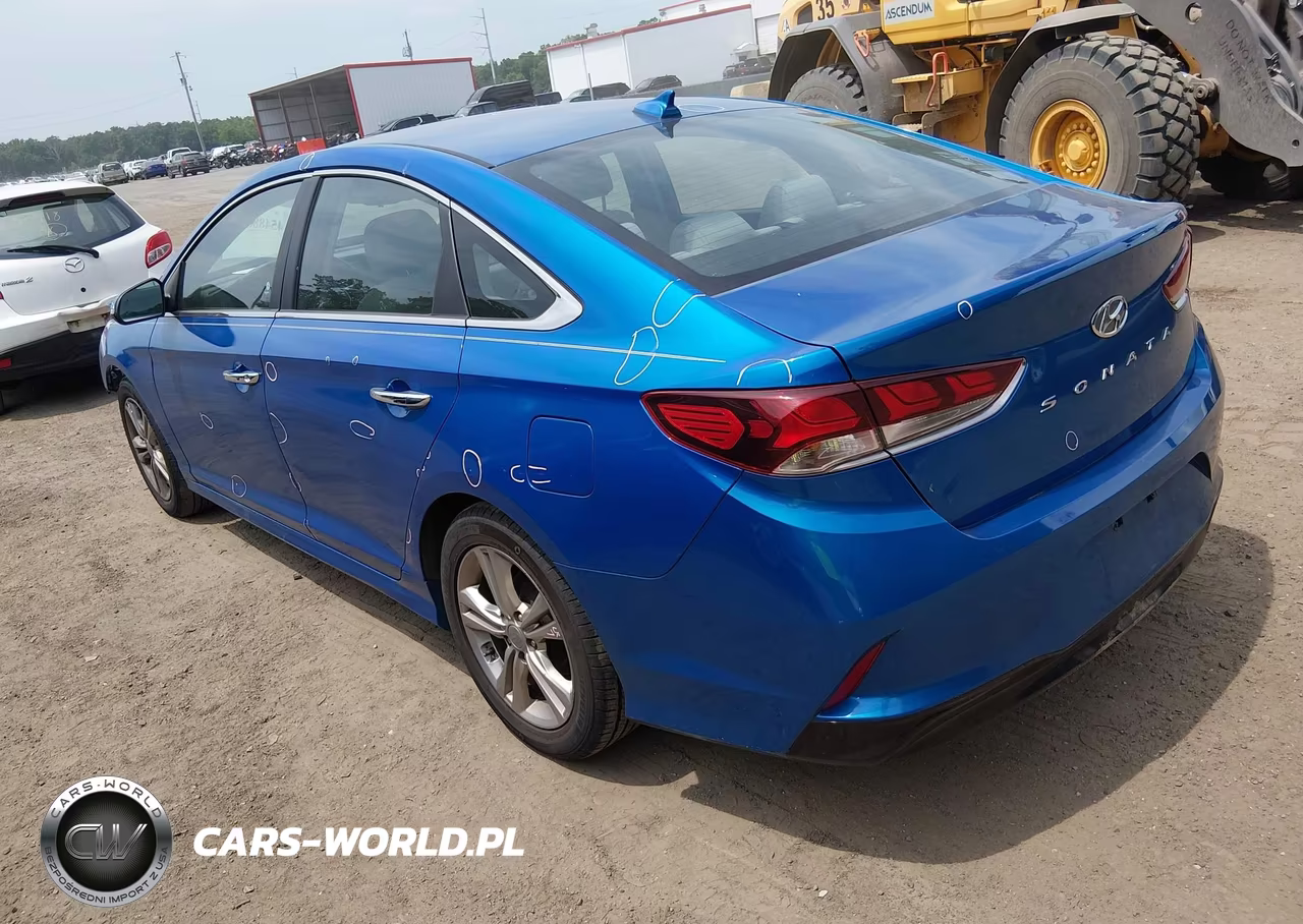 2018 Hyundai Sonata Sel VIN:5NPE34AF7JH597496 - 3