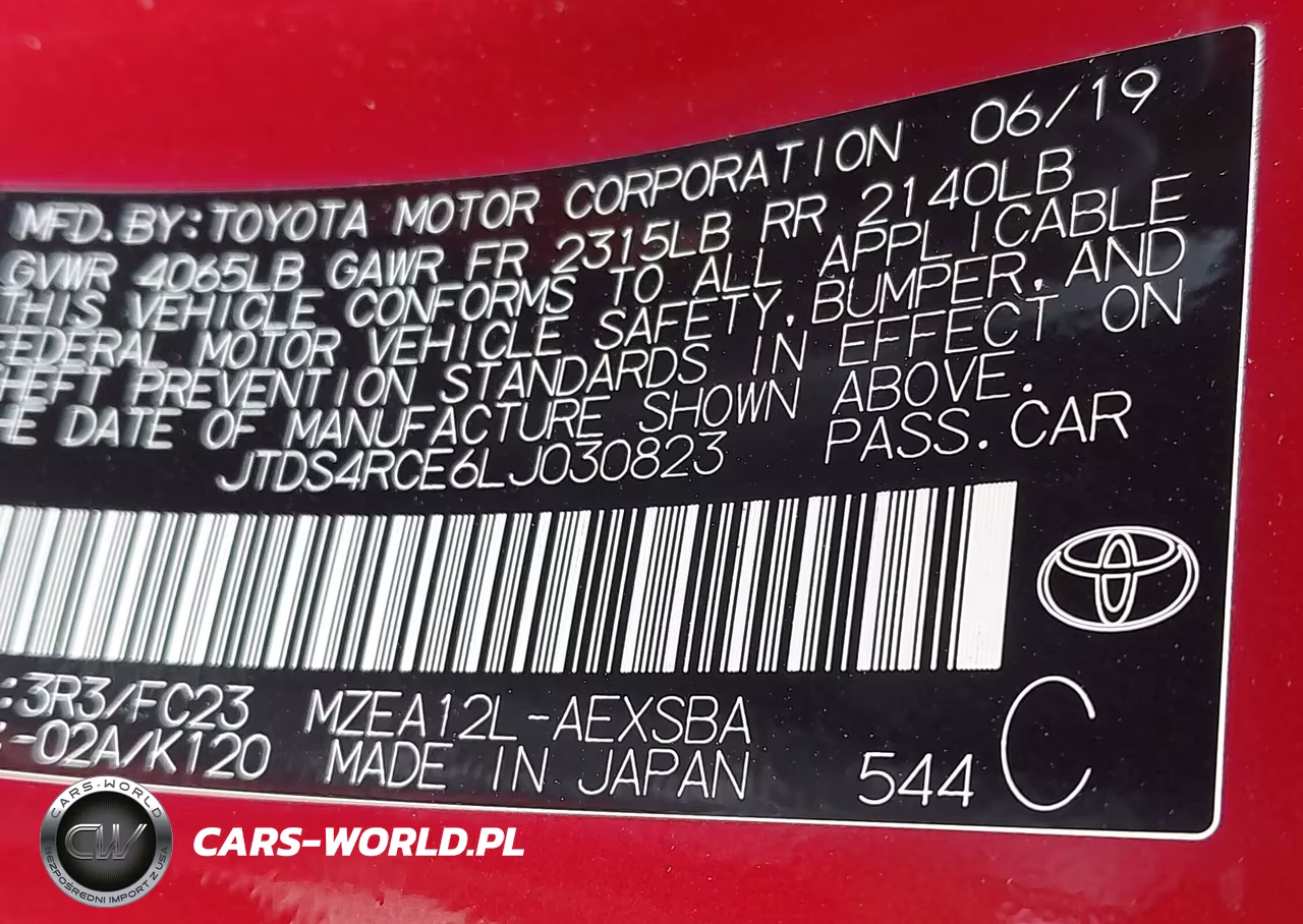 2020 Toyota Corolla Se VIN:JTDS4RCE6LJ030823 - 9