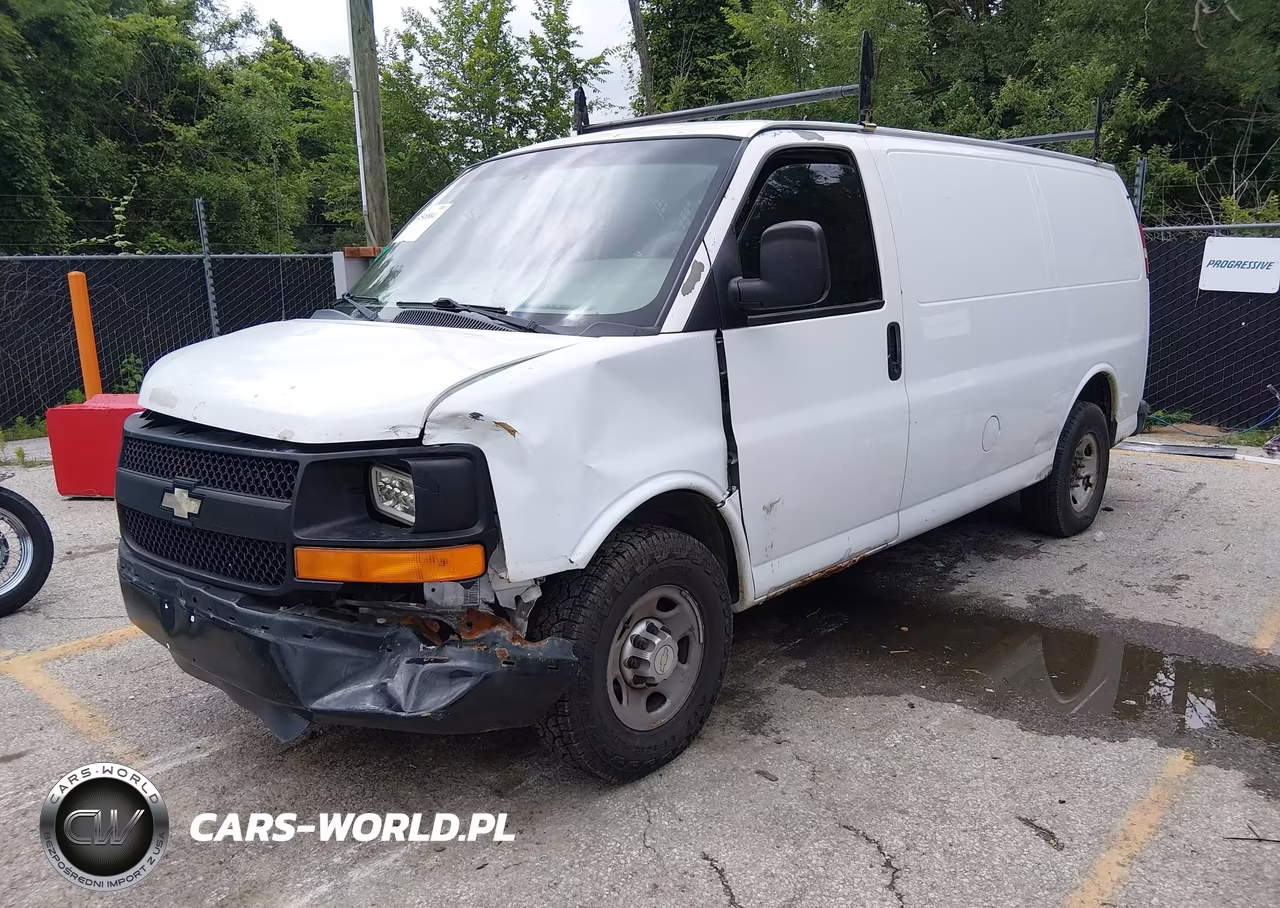 2010 Chevrolet Express 2500 Work Van VIN:1GCZGFBA2A1151879 - 2