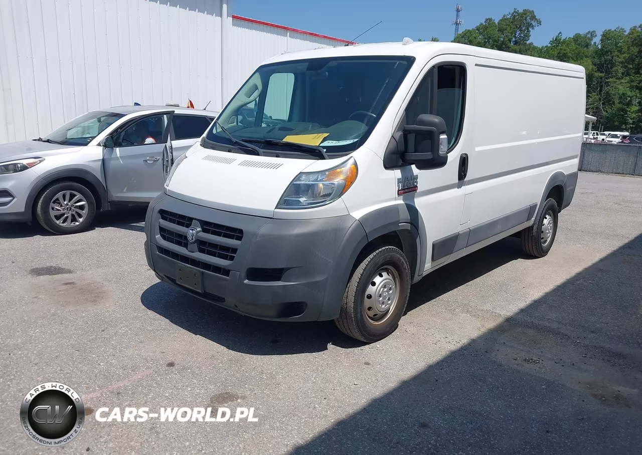 2018 Ram Promaster 1500 Low Roof 136 Wb VIN:3C6TRVAG8JE154225 - 2