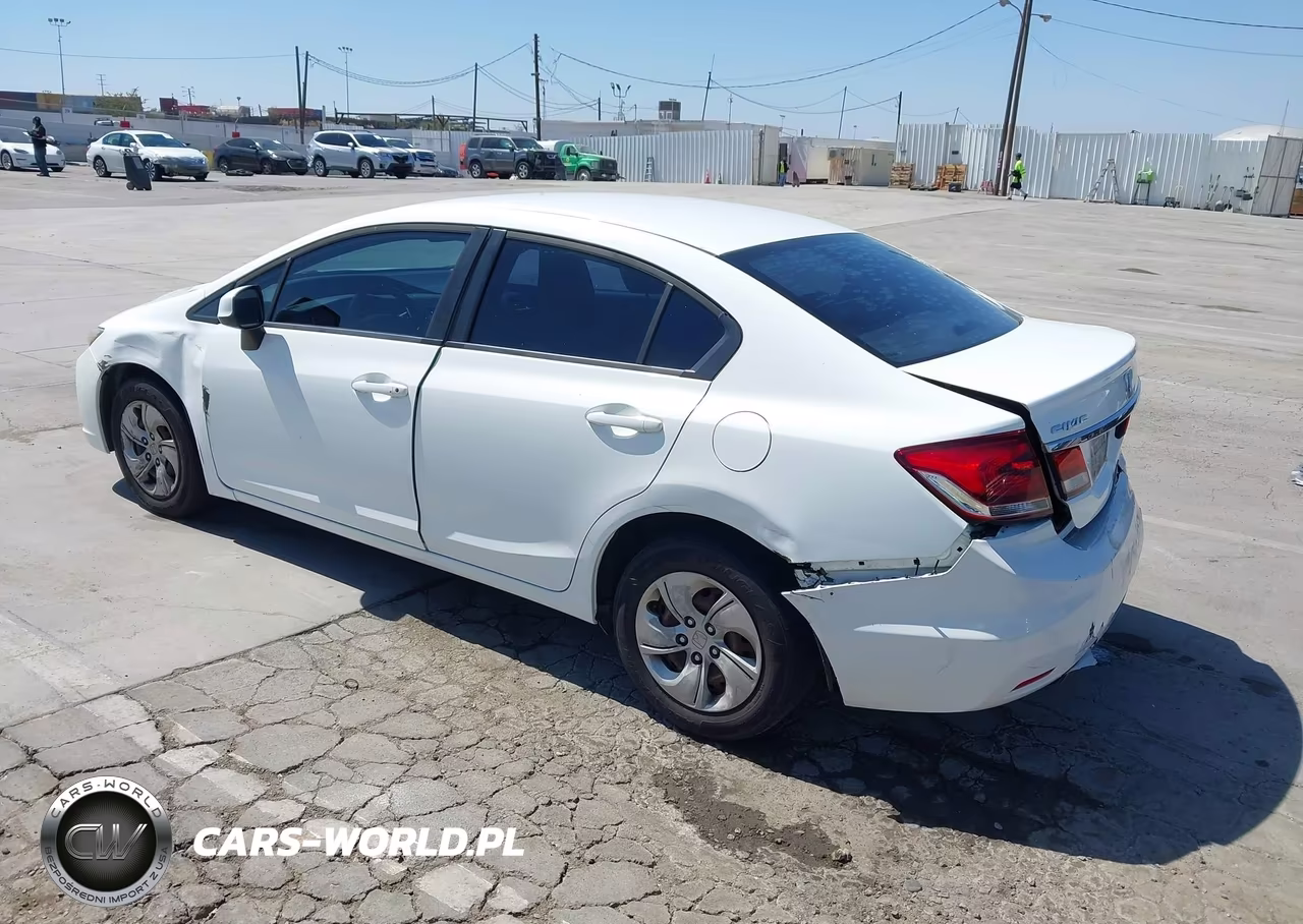 2013 Honda Civic Lx VIN:19XFB2F5XDE216339 - 3