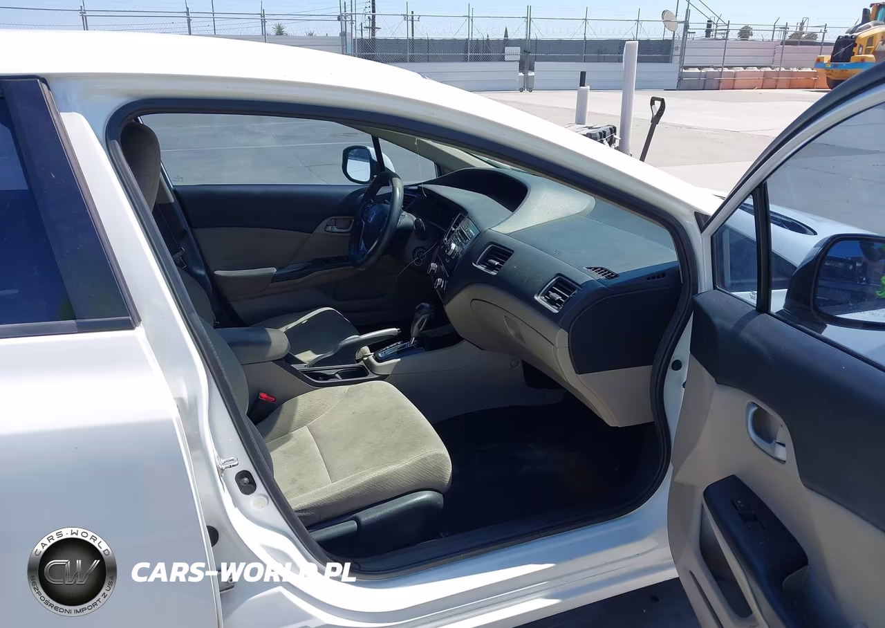 2013 Honda Civic Lx VIN:19XFB2F5XDE216339 - 5