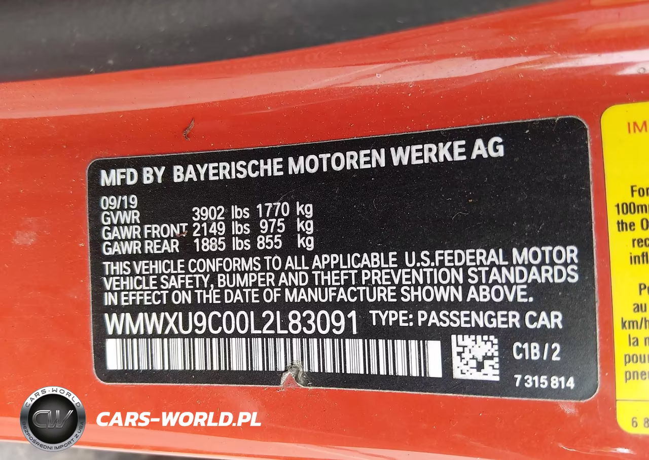 2020 Mini Hardtop Cooper S VIN:WMWXU9C00L2L83091 - 9