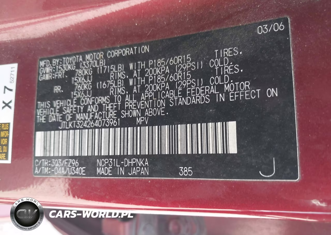 2006 Scion Xb VIN:JTLKT324264073961 - 9