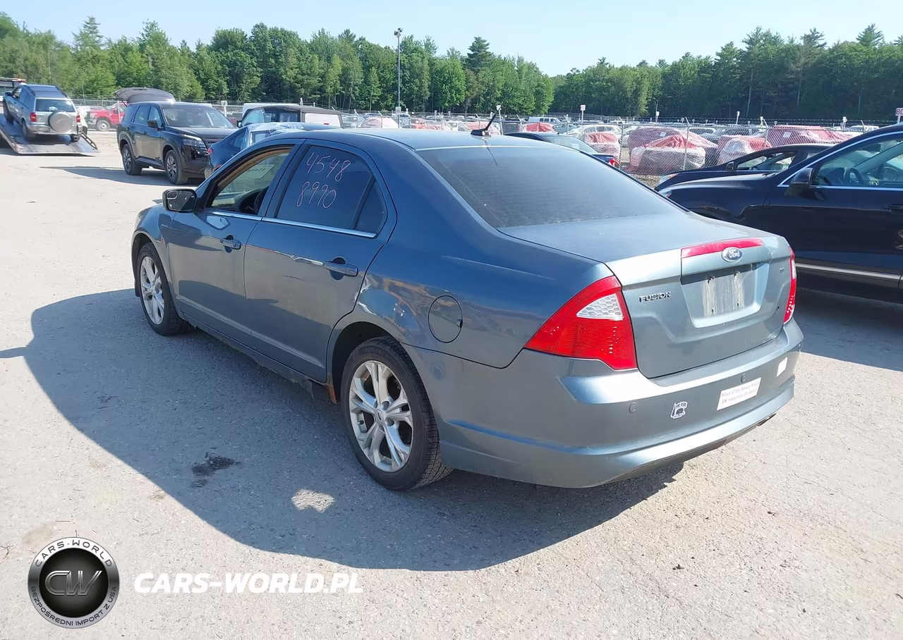 2012 Ford Fusion Se VIN:3FAHP0HA6CR214173 - 3