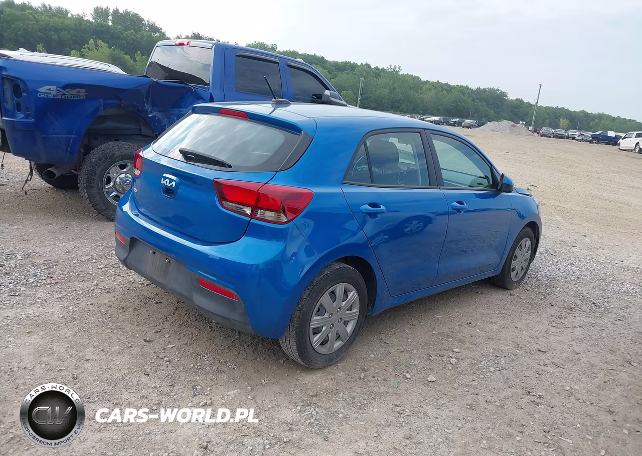 2023 Kia Rio 5-Door S VIN:3KPA25AD5PE596009 - 4